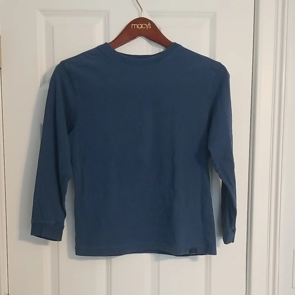 Old Navy Classic Blue Long Sleeve Tee, Large